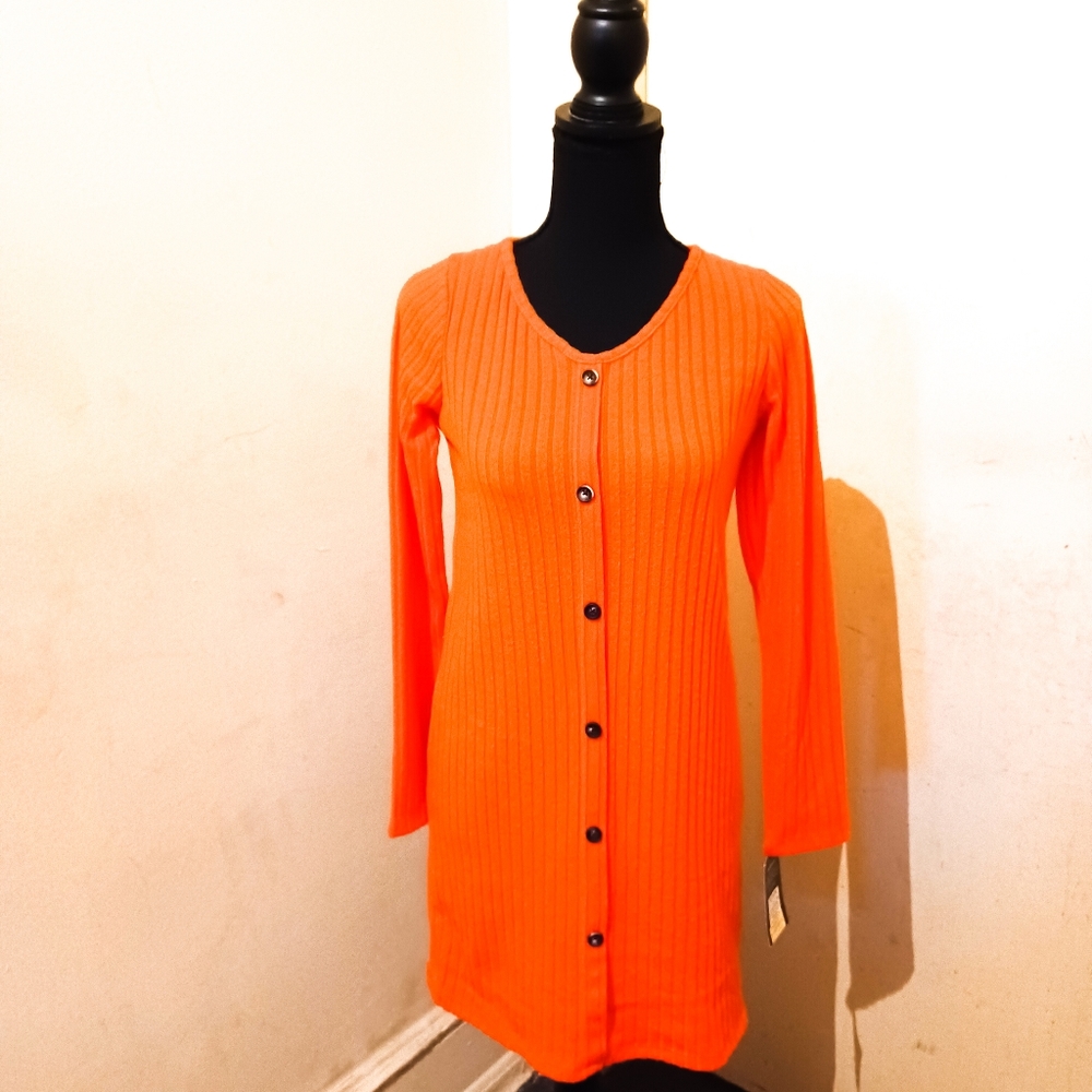 NWT Art Class Girls Orange Dress